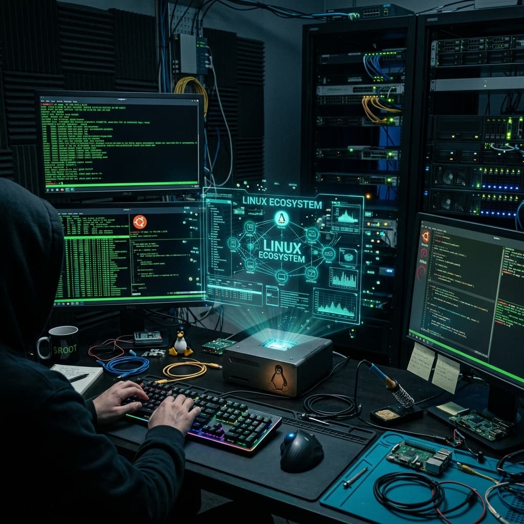 Linux Desktop and Server Applications: Anatomy and Evolution of the Ecosystem