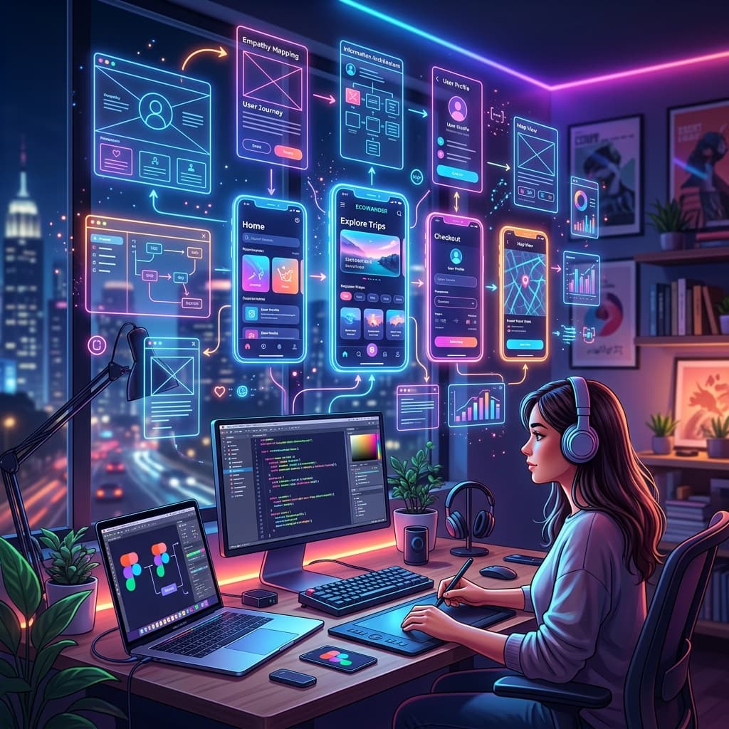 User Experience (UX) and User Interface (UI) Design Principles: A Comprehensive Guide